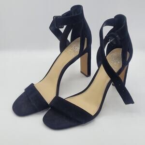 Vince Camuto Bevveyn Black Suede heels
Women's Size 10.5
